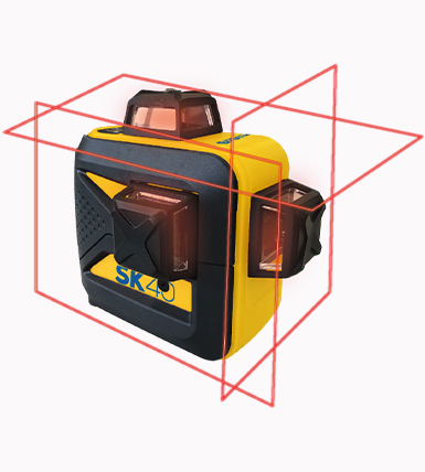 Tracciatore spektra sk40 laser da interni a 360°