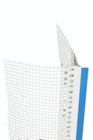 Profilo gocciolatoio in plastica con rete lungh. 2,50 mt  conf. 62,50 ml